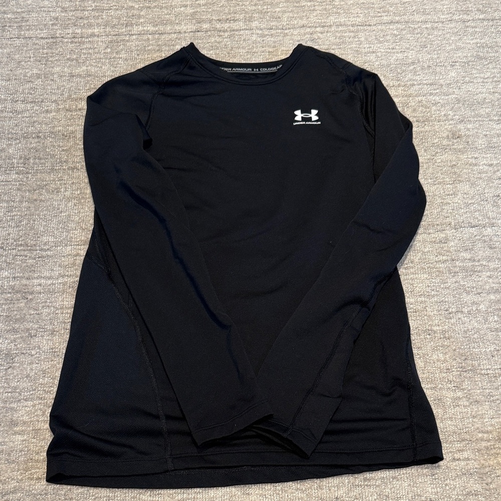 Under Armour YXL Cold Gear Fitted Long Sleeve Tee